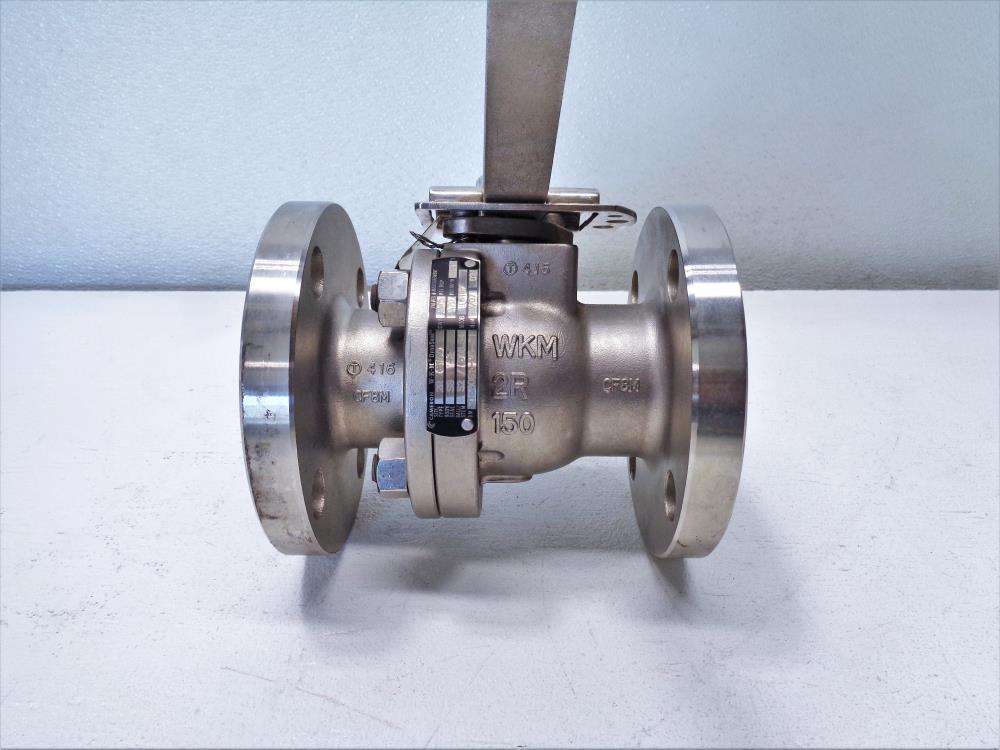 Cameron WKM Dynaseal 2R 150# 2-Pc Ball Valve, Stainless Steel, Model #310F